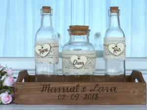 Set cerimonia sabbia pizzo beige. Unità Matrimonio, Rustica, Personalizzata. - Foto 1 di 7