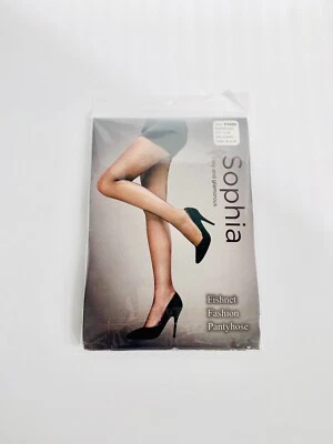 HALLAZGOS DE OTOÑO: 100 % pantimedias de red Sophia negras talla Queen 165 lb-250 lb Foto 1 de 3