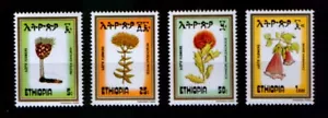 Etiopia 1175-78 ** Flora dei fiori (1984) - Foto 1 di 1