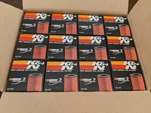 K&N PS 7007 Case Of 12 New Oil Filters Best Oil Filter BMW - Picture 1 of 3