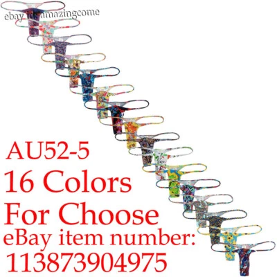 Men's Posing Micro Bikini Thong Underwear Slim Cut Swim G-string Hipster Tangas - Image 1 of 4