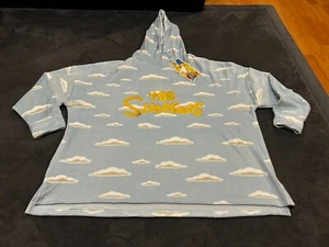 Primark The Simpsons Lounge wear Cloud Hooded Top - Size Large (New) Free P+P - Picture 1 of 3