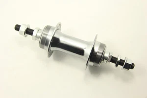 Bike Bicycle 28 Hole Rear Hub For Band Brake Screw Thread Freewheel 3/8'' Axle - Picture 1 of 4