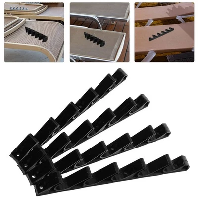 Soportes de soporte de ajuste de balcón para tumbona de exterior de 4 piezas Foto 1 de 4