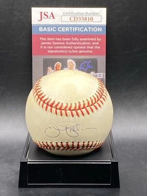 Signed Baseball Jim Palmer HOF Baltimore Orioles Autographed OAL JSA COA Ball - Image 1 of 4