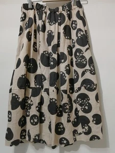 COMME DES GARCONS Dotted Gathered Skirt Size XS - Picture 1 of 10