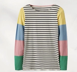 Boden Breton Colorful Striped Kids Shirt Size 16 girls - Picture 1 of 4