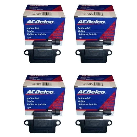 Set of 4 ACDelco Direct Ignition Coil BS-C1208 for Chevrolet GMC Cadillac Hummer - Image 1 of 1