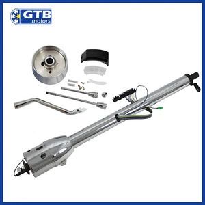 33" Chrome Steering Column Shift Tilt Auto Street Rod for 60-72 GMC Chevy C10 - Picture 1 of 6