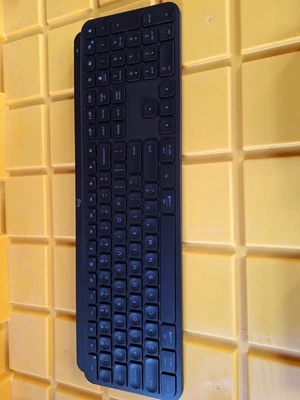 Logitech MX Keys S Full-Size Bluetooth Wireless Keyboard - Black (Keyboard Only) - Image 1 of 4