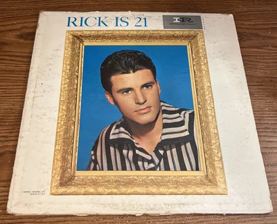 Ricky Nelson RICK IS 21, IMPERIAL RECORDS LP Album VG - Image 1 of 4