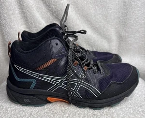 Asics Schuhe Damen 9 mehrfarbig Gel Venture 8 Laufschuhe Mesh schwarz lila - Bild 1 von 11