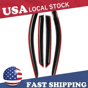 Window Visor Fits Hyundai Elantra 2021-2024 Black Out Channel 4Pcs 4X Cnsuxlfbjy - Picture 1 of 10