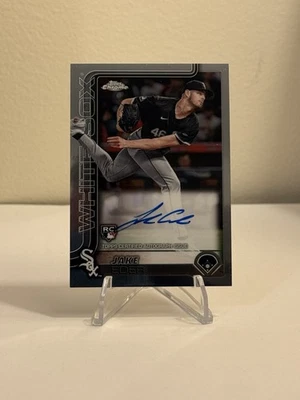 2025 Topps Chrome JAKE EDER Rookie Auto RC Rookie #RA-JE CHICAGO WHITE SOX - Image 1 of 2