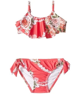 Seafolly Kids Little Village Como Ruffle Tankini Set L45521 Size 7 AUS - Picture 1 of 2