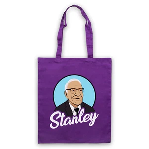 PROFESSOR STANLEY UNWIN TRIBUTE UNOFFICIAL COMEDIAN TOTE BAG LIFE SHOPPER - Picture 1 of 11