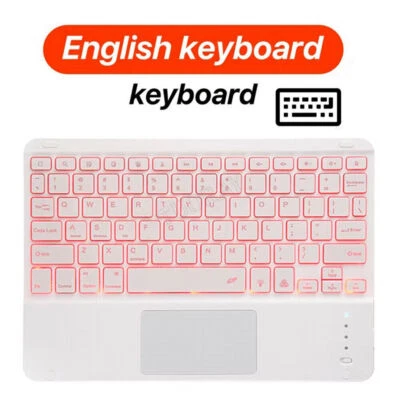 For Lenovo Tab M11 TB-330FU 11" 2024 Backlit Touchpad Keyboard Case Cover Mouse - Image 1 of 4