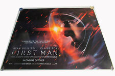 First Man movie UK quad poster ORIGINAL D/S full size Ryan Gosling V1