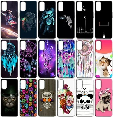 Custodia cover back case Per Oppo Reno 10 5G in TPU morbida fantasia M10 - Immagine 1 di 4