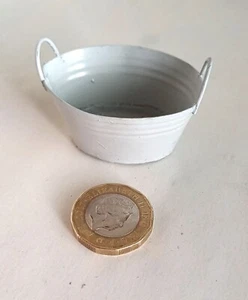 Maßstab 1 18/1 16 120 mm LACKIERT METALL SPÜLE WASCHEN LEBENSMITTEL BEHÄLTER RC TANK - Bild 1 von 2