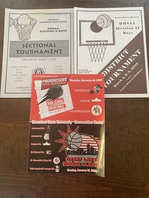 Programa de baloncesto de la escuela secundaria Lebron James RC 2002-03, obtienes los 3 SVSM Foto 1 de 4