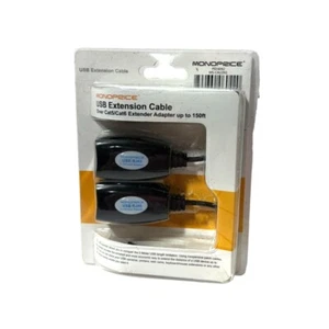Brandneu Monoprice USB Verlängerungskabel | Verlängern Sie USB-Reichweite bis zu 150 Fuß - Bild 1 von 3