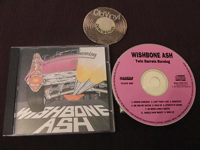 CD Wishbone Ash Twin Barrels Burning EU 1993  - Bild 1 von 2