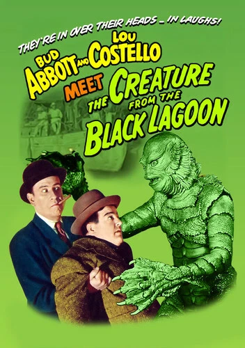 Abbott and Costello Meet the Creature from the Black Lagoon (DVD, 1954) NEW - Image 1 of 1