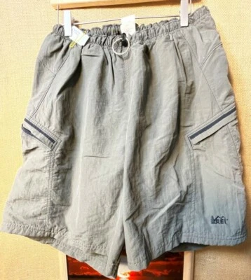 REI Hombre Gris Ciclismo Carga Shorts Talla L Acolchado Foto 1 de 4