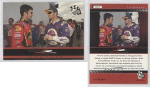 2004 Press pass Teamwork Gold Dale Earnhardt Jr Martin Truex #D44 Rookie RC HOF
