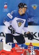 2019 Taiga IIHF World Hockey Championship Team Finland - JERE SALLINEN