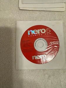 Nero 5 Burning ROM CD/DVD Burning Software Version 5 2003 - Picture 1 of 1