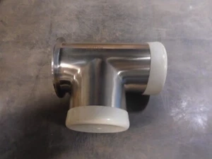 ROHRVERSCHRAUBUNG, T-STÜCK, 3" SANITÄR X BUTTWELD X BUTTWELD, KURZLAUF, 316SS - Bild 1 von 1