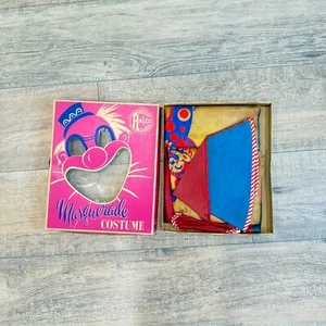 VTG Halco Superb Brand Masquerade Costume 1499 Tiny Toy Clown Halloween Cooper - Picture 1 of 11