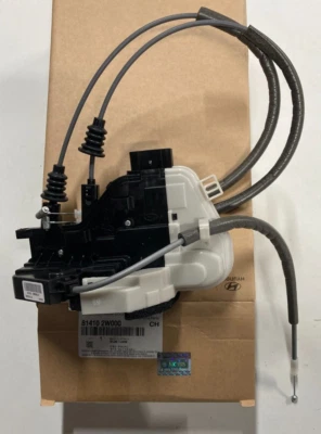 Actuador de cerradura de puerta trasero izquierdo genuino 814102W000 para HYUNDAI Santa Fe 2013-2018 Foto 1 de 4