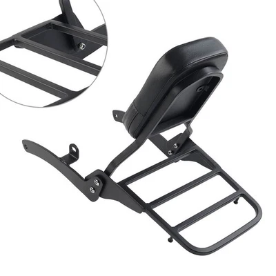 Задняя пассажирская спинка мотоцикла Sissy Bar подходит для Yamaha Virago 400 535 XV400 - Изображение 1 из 4