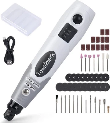 Rotary Tool Kit, Cordless Rotary Tool 3.6V with 50 Accessories, USB Rechargea... - Image 1 of 4