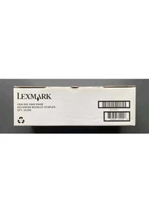 Genuine Lexmark Advanced Booklet Staples - QTY 20,000 / C930 C935 X940 Free Post - Afbeelding 1 van 2
