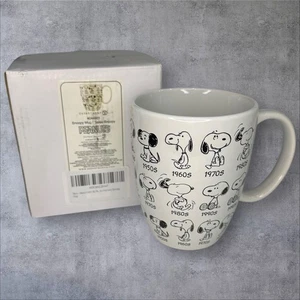 NIB Department 56 Porcelain Peanuts Anniversary Snoopy Mug, 10 fluid ounces - Picture 1 of 12
