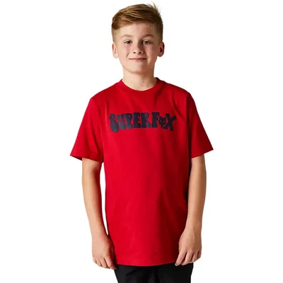 CAMISETA FOX YOUTH SUPR TRIK MANGA CORTA ROJO LLAMA - XL Foto 1 de 2