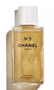 CHANEL N°5 The Gold Body Oil, 8.4 oz-250ml Limited Edition 2022 No Box Read! - Picture 1 of 6