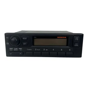 Unidad principal estéreo de radio AM FM Honda 39100-S10-A210-M1 MR527AA extraída funcionando OEM - Imagen 1 de 10