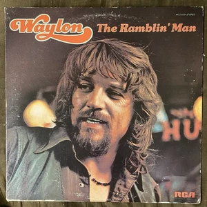 WAYLON JENNINGS The Ramblin’ Man - 1974 True 1st Press RCA LP - STUNNING NM DISC - Picture 1 of 3