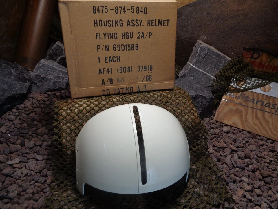 Orig. US Armee GENTEX Visior Housing assy HGU 2A/P - 1966  NEU & OVP - Bild 1 von 4