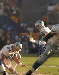 CHRIS BONIOL SIGNED DALLAS COWBOYS 8" x 10" PHOTO W/ COA - Picture 1 of 1