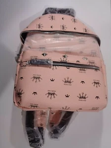 Mary Kay Backpack Pink Black Logo Studs Bag Brand New Tracked Post - Picture 1 of 3