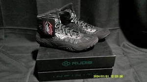 Scarpa da wrestling KS Infinity Rudis Midnight/Teal taglia 10,5 nuovo con scatola - Foto 1 di 10
