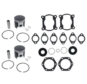 1997 1998 Polaris Super Sport 488 SPI Pistons Bearings Gaskets Crank Seals 72mm - Picture 1 of 12