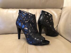 'MISS SIXTY' BLACK LACE SHOE BOOTS SIZE 6 (39) NEW