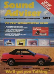 SUPER-RARE 88/89*SOUND ADVISER*PEARCE SIMPSON CB RADIO PRODUCTS CATALOGUE - Zdjęcie 1 z 22